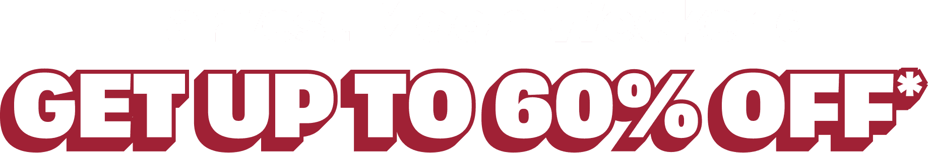 Harvest Moon Weekend | Get up to 60% off!